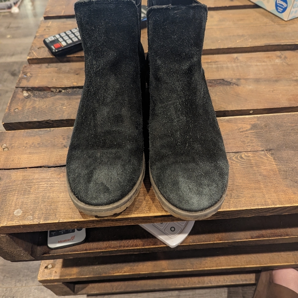 Suede Boots